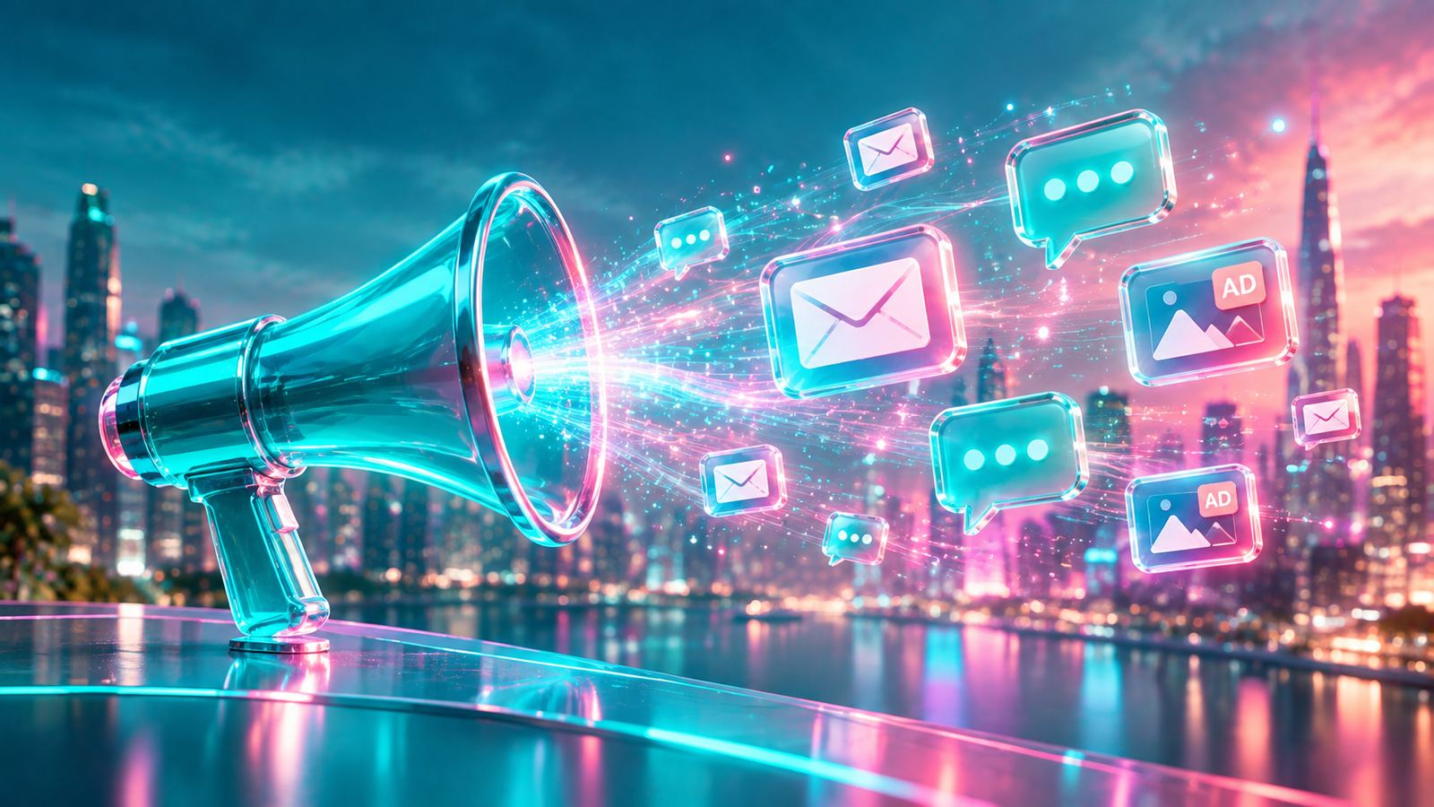 Digital marketing illustration